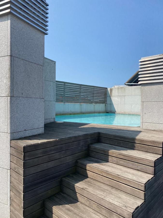 Apartamento Con Piscina Appartement Comarca de Comarca de Vigo Buitenkant foto