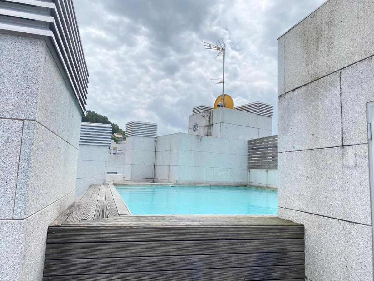 Apartamento Con Piscina Appartement Comarca de Comarca de Vigo Buitenkant foto
